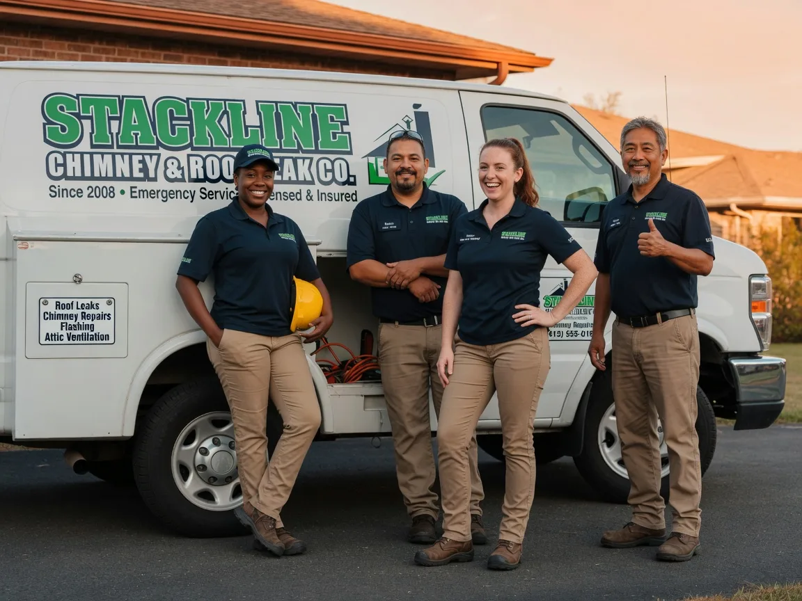 Chimney flashing repair company in Keota, OK